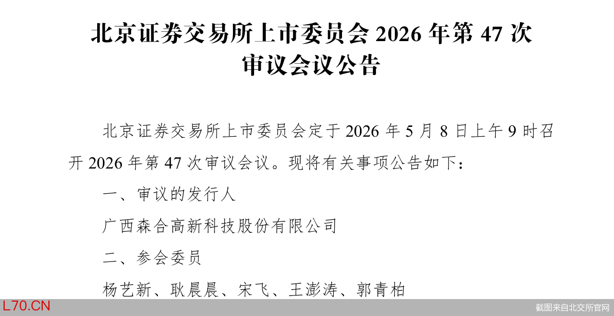 截图来自北交所官网