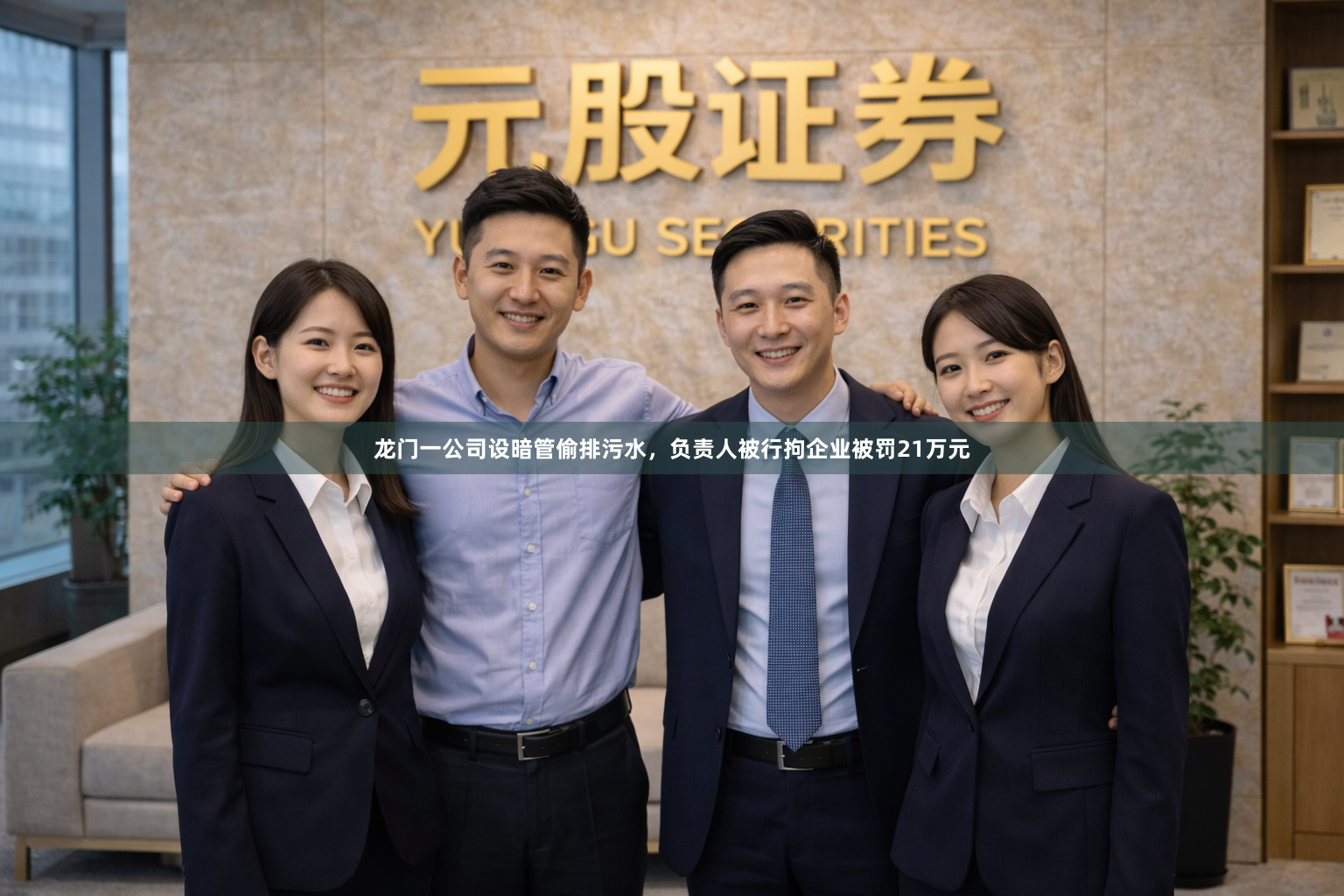 龙门一公司设暗管偷排污水，负责人被行拘企业被罚21万元