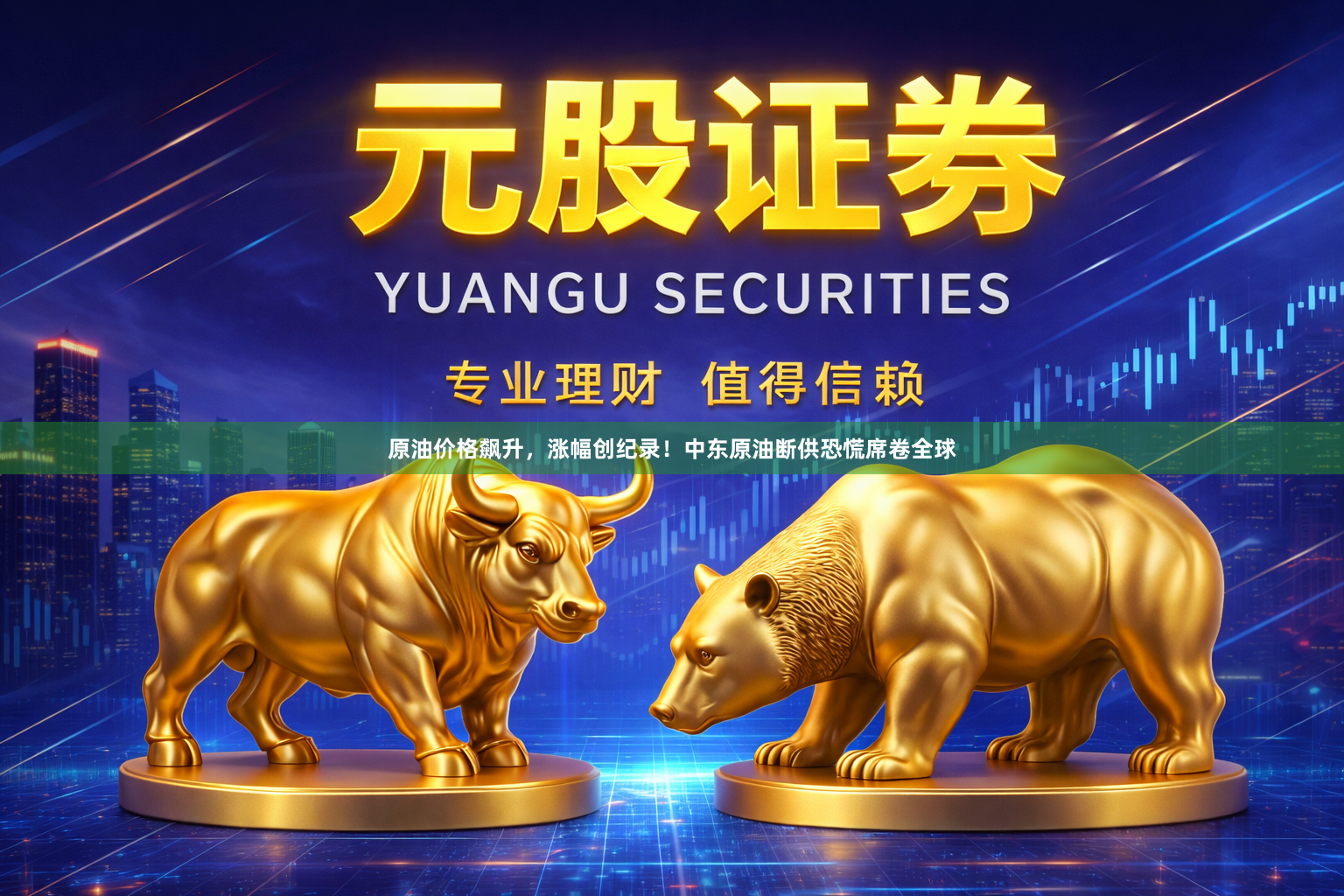 原油价格飙升，涨幅创纪录！中东原油断供恐慌席卷全球