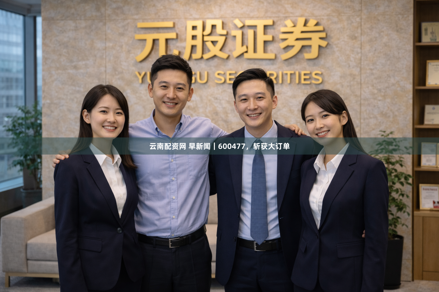云南配资网 早新闻｜600477，斩获大订单