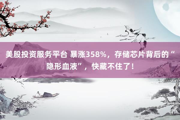 美股投资服务平台 暴涨358%，存储芯片背后的“隐形血液”，快藏不住了！